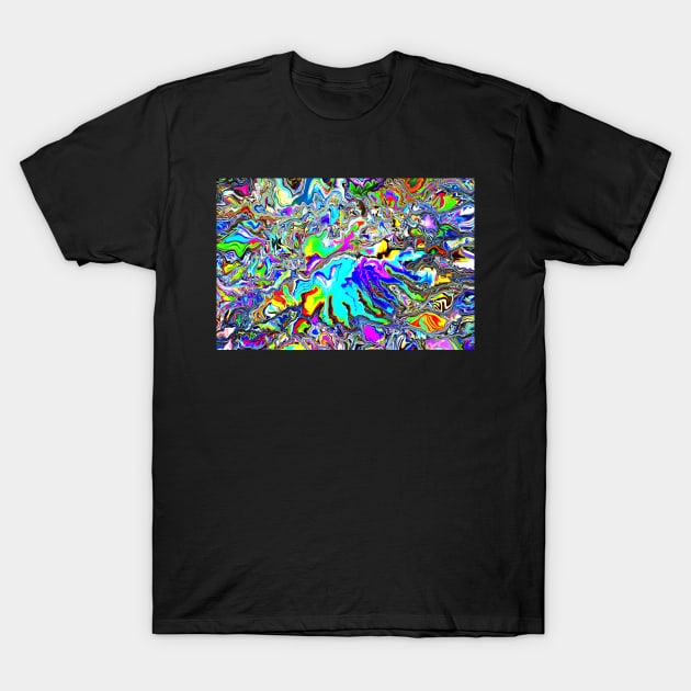 Abstraction #0024 T-Shirt by 3DVictory